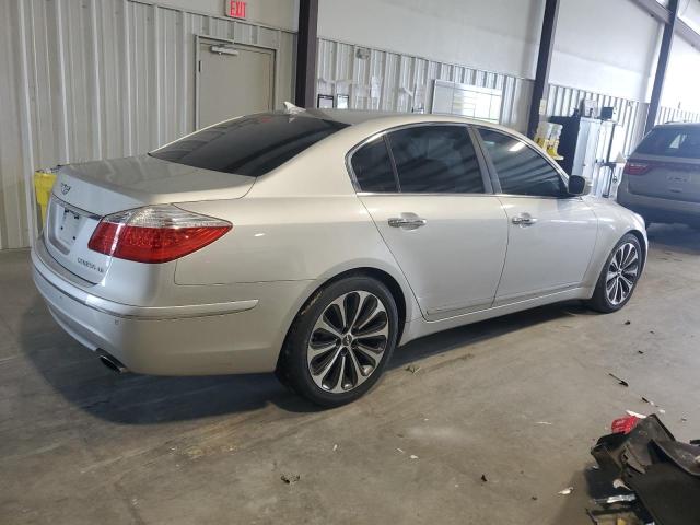 KMHGC4DF8BU132278 - 2011 HYUNDAI GENESIS 4.6L SILVER photo 3