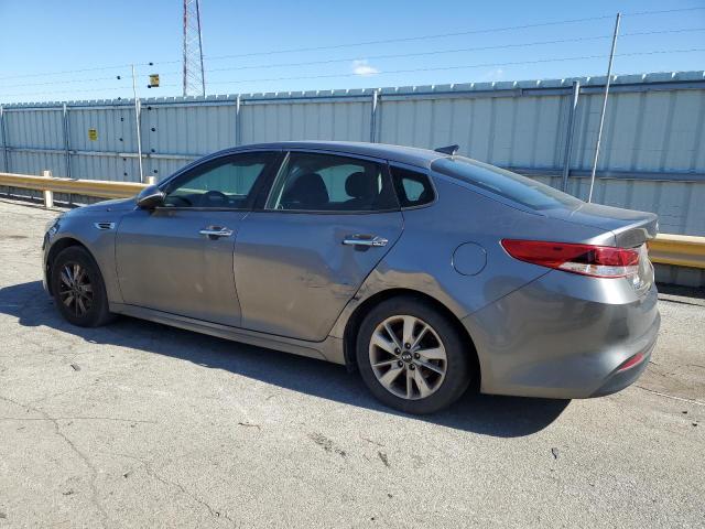 5XXGT4L32GG003199 - 2016 KIA OPTIMA LX GRAY photo 2