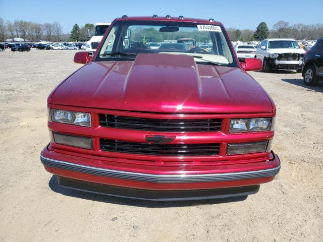 1GCHC34N7SE188460 - 1995 CHEVROLET GMT-400 C3500 BURGUNDY photo 5