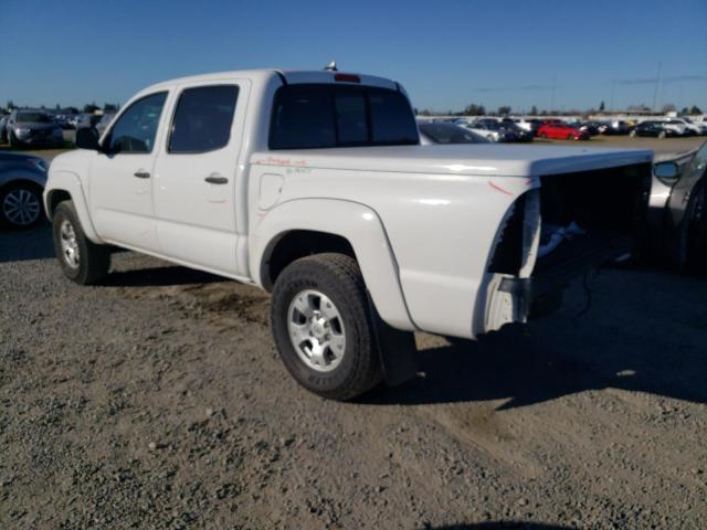 3TMJU4GN2CM137962 - 2012 TOYOTA TACOMA DOUBLE CAB PRERUNNER WHITE photo 2