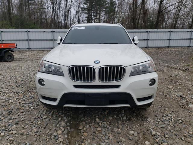 5UXWX9C55D0D09116 - 2013 BMW X3 XDRIVE28I WHITE photo 5