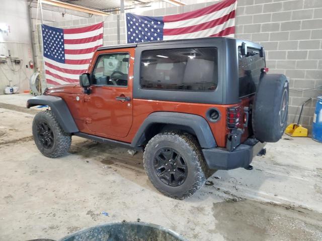 1C4AJWAG4EL290734 - 2014 JEEP WRANGLER SPORT ORANGE photo 2