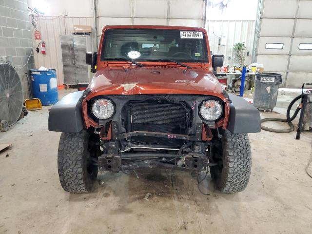 1C4AJWAG4EL290734 - 2014 JEEP WRANGLER SPORT ORANGE photo 5