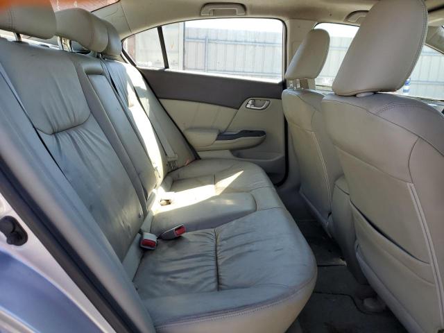 19XFB2F99CE309239 - 2012 HONDA CIVIC EXL SILVER photo 10