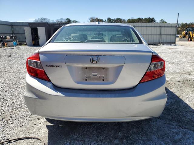 19XFB2F99CE309239 - 2012 HONDA CIVIC EXL SILVER photo 6