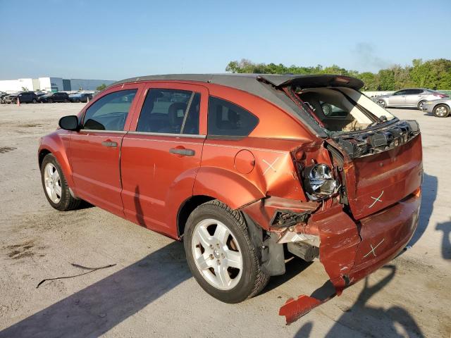 1B3HB28B88D770631 - 2008 DODGE CALIBER ORANGE photo 2