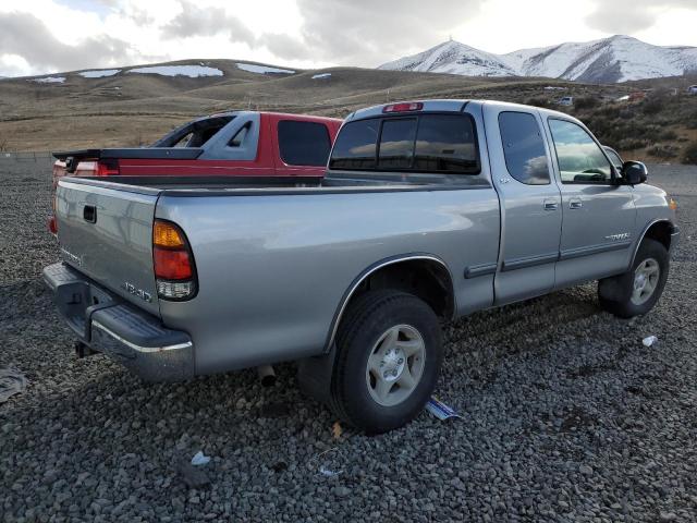 5TBBT44111S162110 - 2001 TOYOTA TUNDRA ACCESS CAB ნაცრისფერი ფოტო 3