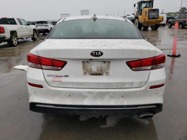 5XXGT4L30LG385145 - 2020 KIA OPTIMA LX WHITE photo 6