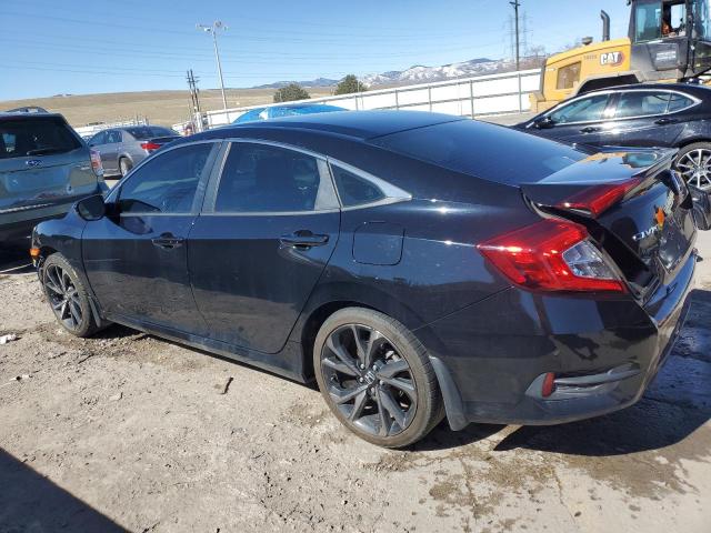 19XFC2F87KE015325 - 2019 HONDA CIVIC SPORT BLACK photo 2