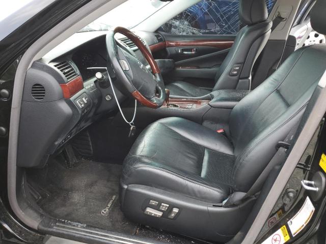 JTHGL46F475003360 - 2007 LEXUS LS 460L BLACK photo 7