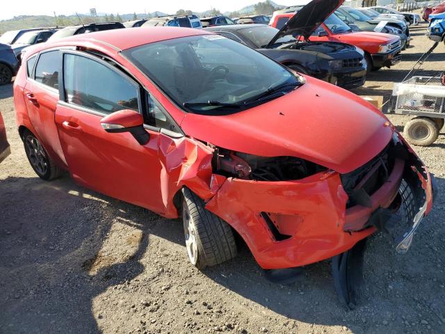 3FADP4FJ8CM106207 - 2012 FORD FIESTA SES RED photo 4