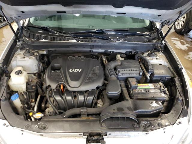 5NPEB4AC6BH202976 - 2011 HYUNDAI SONATA GLS SILVER photo 11