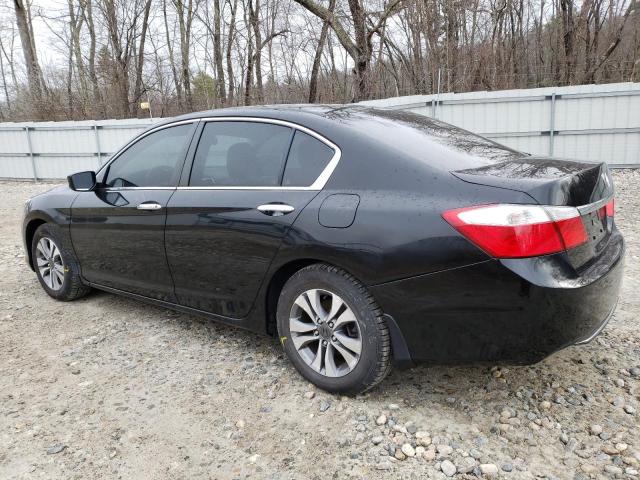 1HGCR2F36EA121182 - 2014 HONDA ACCORD LX BLACK photo 2