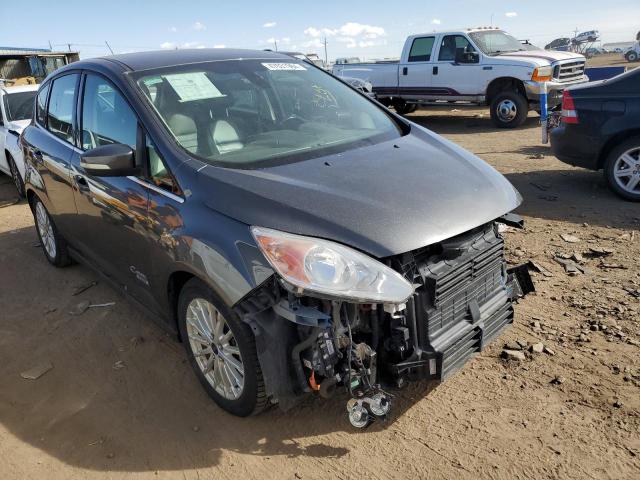 1FADP5CU8FL103253 - 2015 FORD C-MAX PREMIUM SEL GRAY photo 4