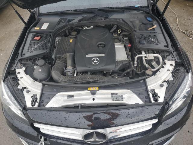 55SWF4KB1FU006400 - 2015 MERCEDES-BENZ C 300 4MATIC BLACK photo 11