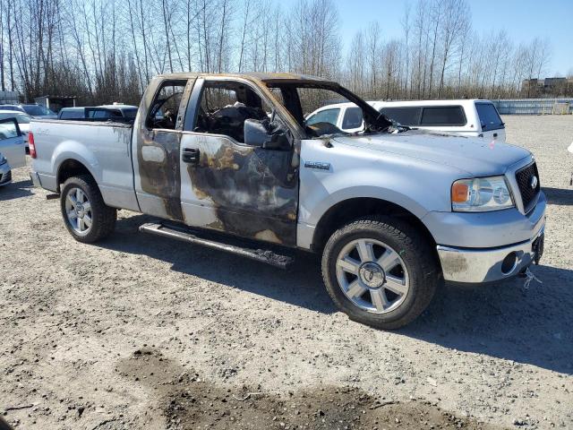 1FTPX14516NA10280 - 2006 FORD F150 SILVER photo 4