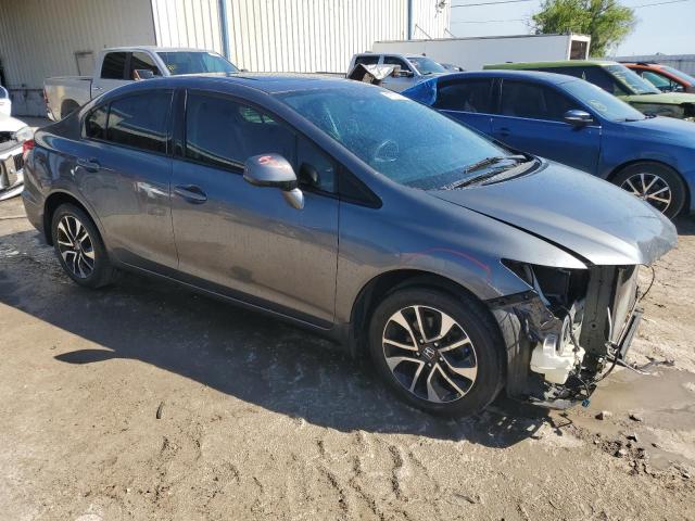 19XFB2F84DE013411 - 2013 HONDA CIVIC EX GRAY photo 4