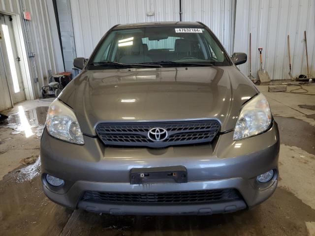 2T1KR30E18C697689 - 2008 TOYOTA COROLLA MA XR GRAY photo 5