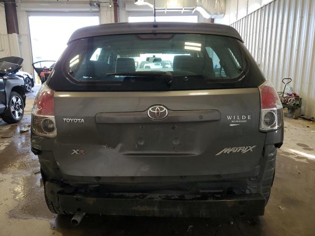 2T1KR30E18C697689 - 2008 TOYOTA COROLLA MA XR GRAY photo 6