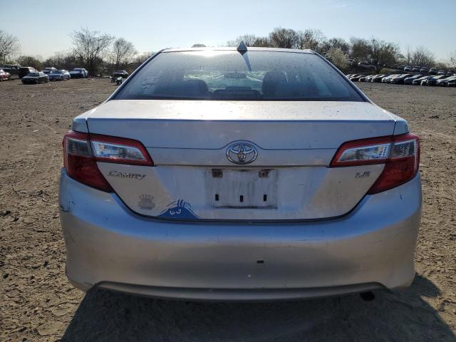 4T1BF1FK8CU012072 - 2012 TOYOTA CAMRY BASE SILVER photo 6