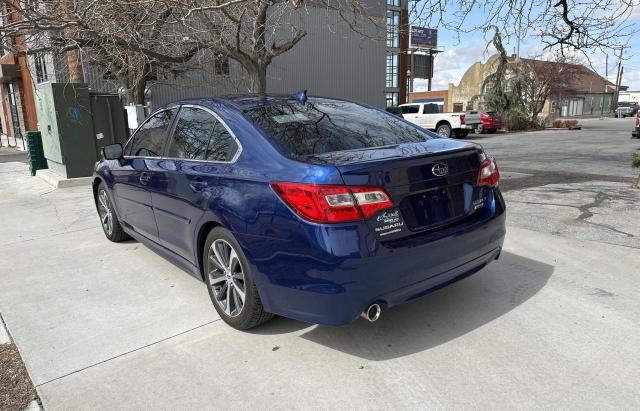 4S3BNAK69H3017469 - 2017 SUBARU LEGACY 2.5I LIMITED BLUE photo 3