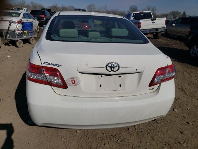 4T1BF3EK4BU746784 - 2011 TOYOTA CAMRY BASE WHITE photo 6