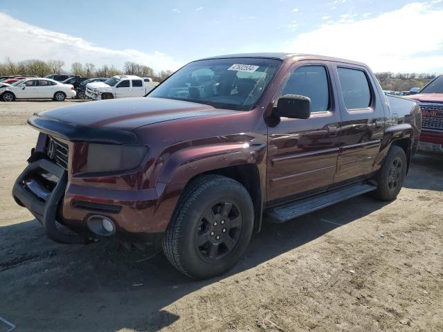 2HJYK16598H534705 - 2008 HONDA RIDGELINE RTL BURGUNDY photo 1