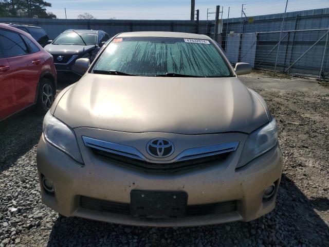 4T1BB3EK4BU136881 - 2011 TOYOTA CAMRY HYBRID GOLD photo 5