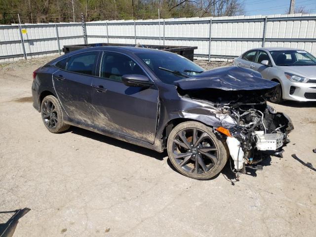 2HGFC2F85MH529411 - 2021 HONDA CIVIC SPORT 灰色 照片 4