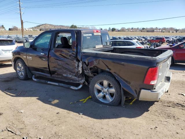 3C6RR7LT5HG565600 - 2017 RAM 1500 SLT BROWN photo 2