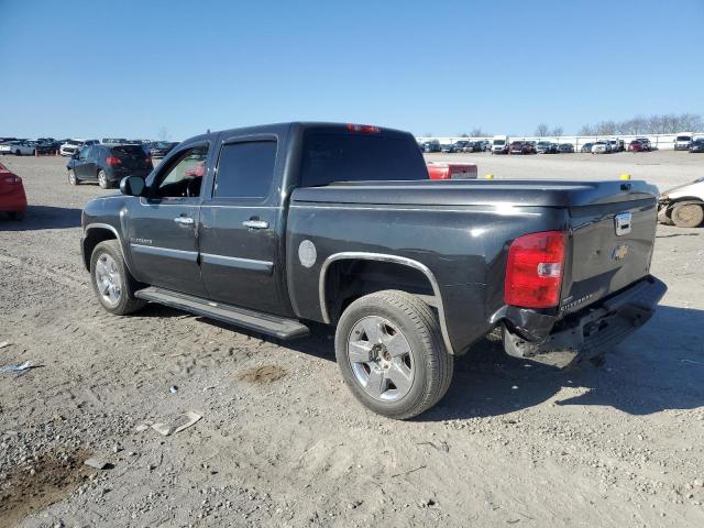 3GCRCSE08AG178335 - 2010 CHEVROLET SILVERADO C1500 LT BLACK photo 2