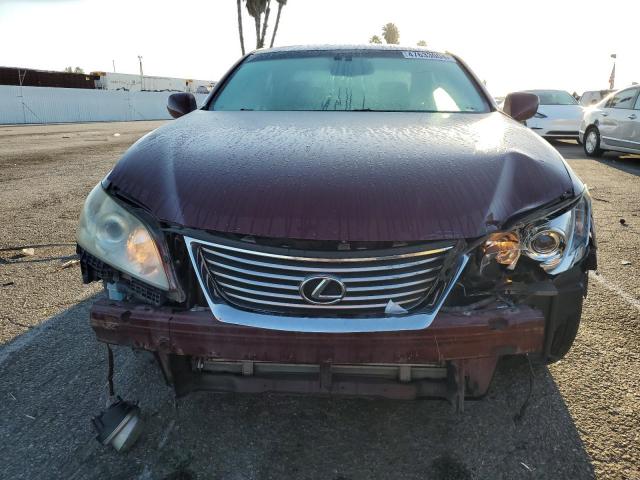 JTHBJ46G872107358 - 2007 LEXUS ES 350 BURGUNDY photo 5