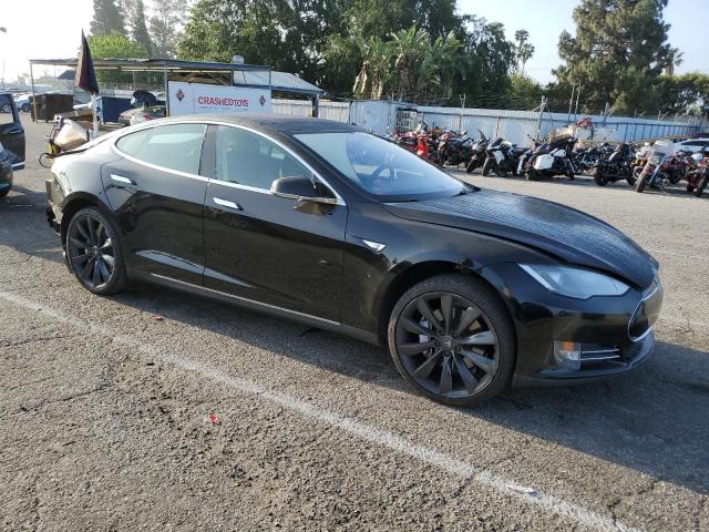 5YJSA1DP7DFP05677 - 2013 TESLA MODEL S Սև լուսանկար 4