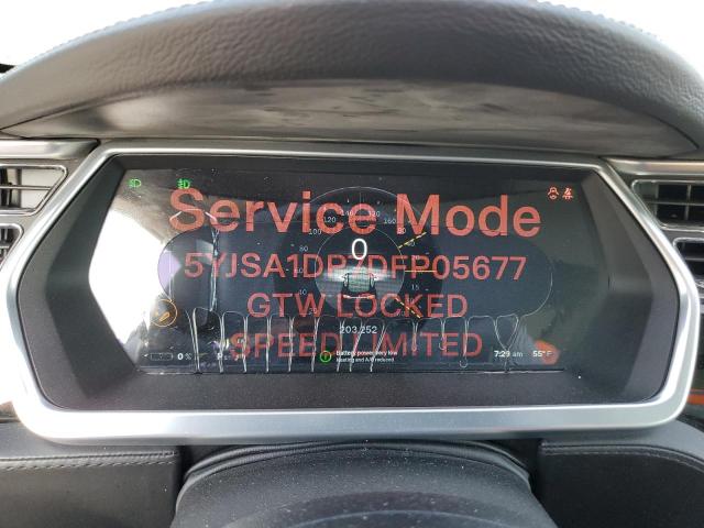 5YJSA1DP7DFP05677 - 2013 TESLA MODEL S Սև լուսանկար 9