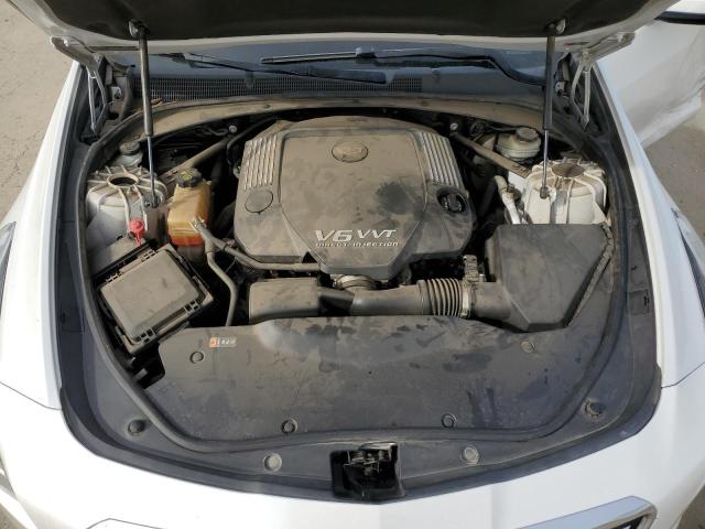 1G6AS5S34F0131608 - 2015 CADILLAC CTS PERFORMANCE COLLECTION WHITE photo 11