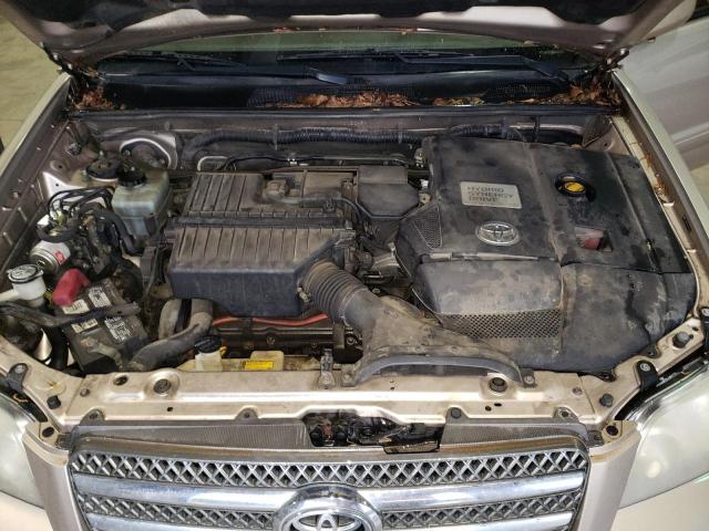 JTEDW21A060012043 - 2006 TOYOTA HIGHLANDER HYBRID TAN photo 11