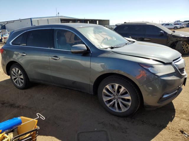 5FRYD4H41EB027589 - 2014 ACURA MDX TECHNOLOGY CHARCOAL photo 4