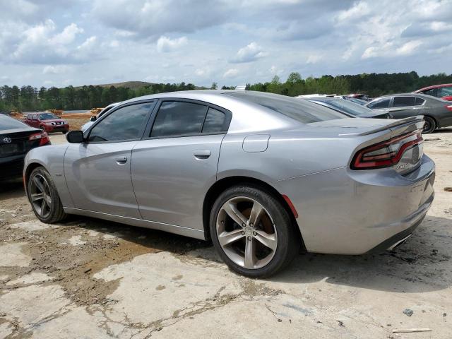 2C3CDXCT0GH159286 - 2016 DODGE CHARGER R/T SILVER photo 2