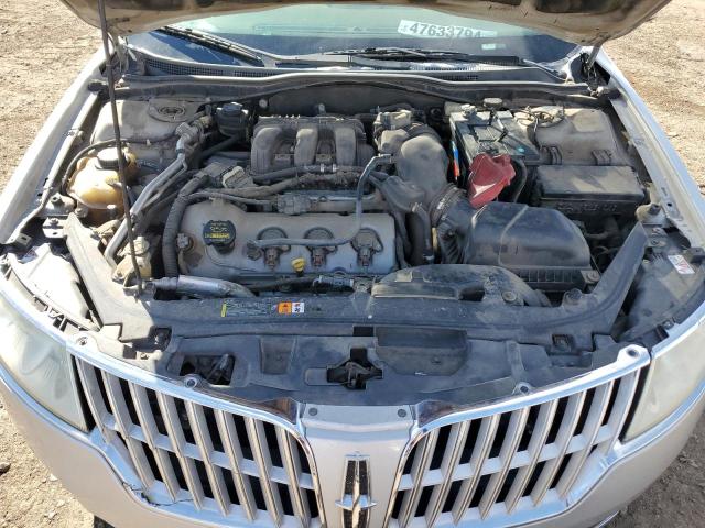 3LNHL2JC7AR650844 - 2010 LINCOLN MKZ SILVER photo 11