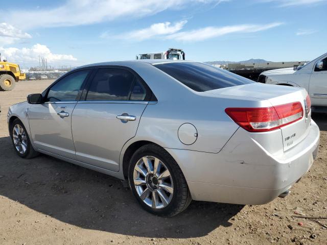 3LNHL2JC7AR650844 - 2010 LINCOLN MKZ SILVER photo 2