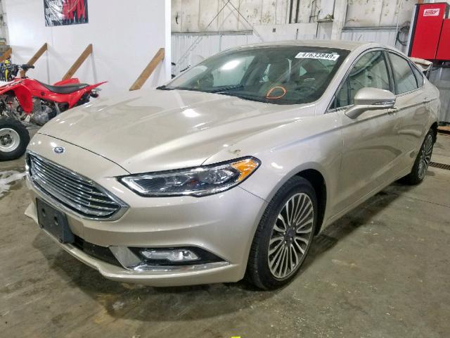 3FA6P0D98JR168524 - 2018 FORD FUSION TITANIUM/PLATINUM  photo 2