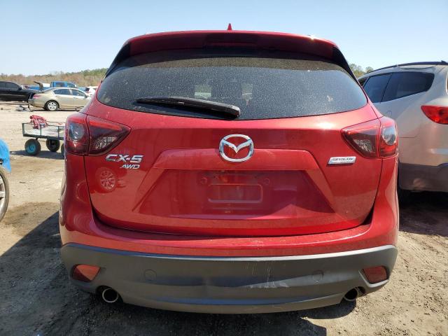 JM3KE4DY1G0734505 - 2016 MAZDA CX-5 GT RED photo 6