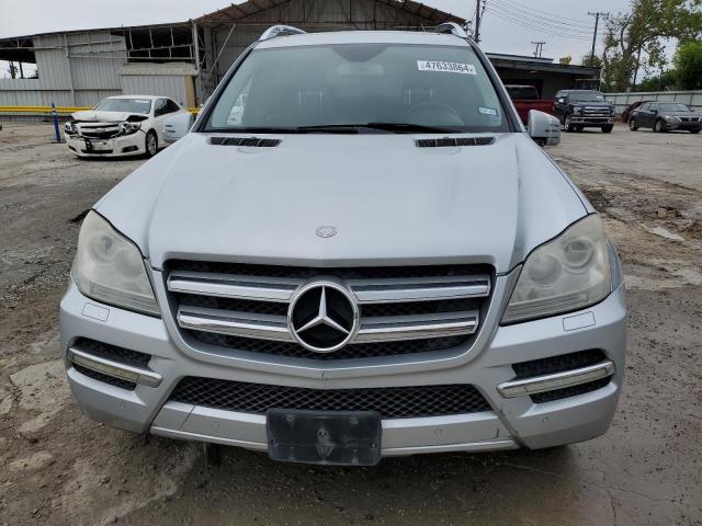 4JGBF7BE0CA784134 - 2012 MERCEDES-BENZ GL 450 4MATIC SILVER photo 5