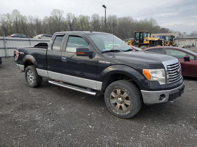 1FTFX1EV3AFB97955 - 2010 FORD F150 SUPER CAB BLACK photo 4