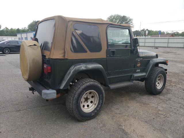 1J4FY49S8VP550537 - 1997 JEEP WRANGLER / SAHARA GREEN photo 3