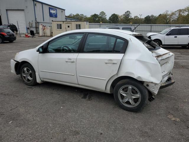 3N1AB6AP4CL652403 - 2012 NISSAN SENTRA 2.0 WHITE photo 2