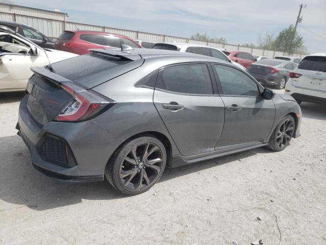 SHHFK7H49KU210636 - 2019 HONDA CIVIC SPORT GRAY photo 3