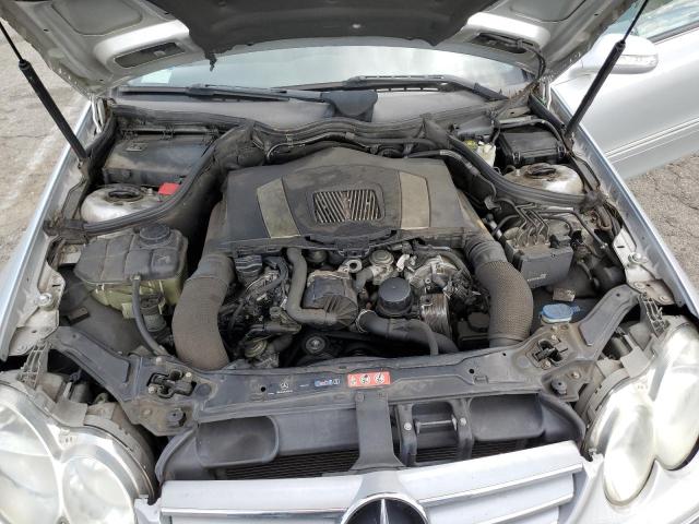 WDBTJ56H98F237680 - 2008 MERCEDES-BENZ CLK 350 SILVER photo 11