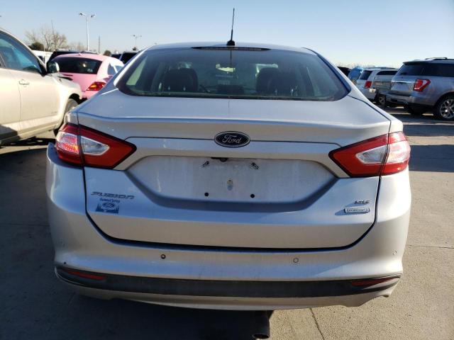 3FA6P0HD9FR256083 - 2015 FORD FUSION SE SILVER photo 6