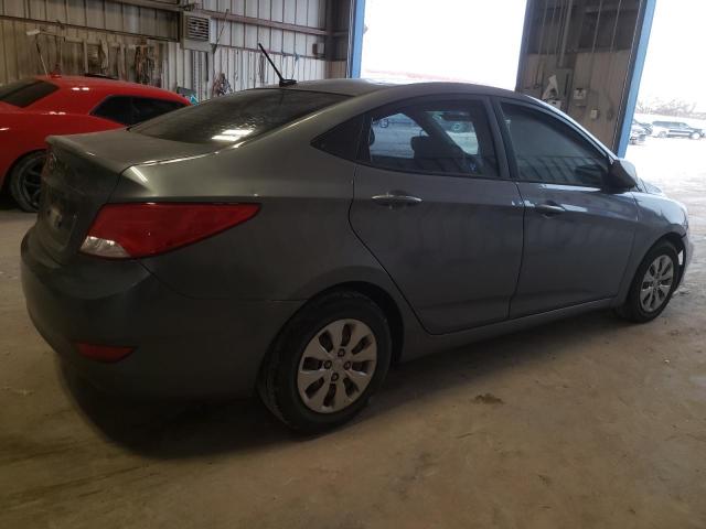 KMHCT4AE7FU834415 - 2015 HYUNDAI ACCENT GLS GRAY photo 3